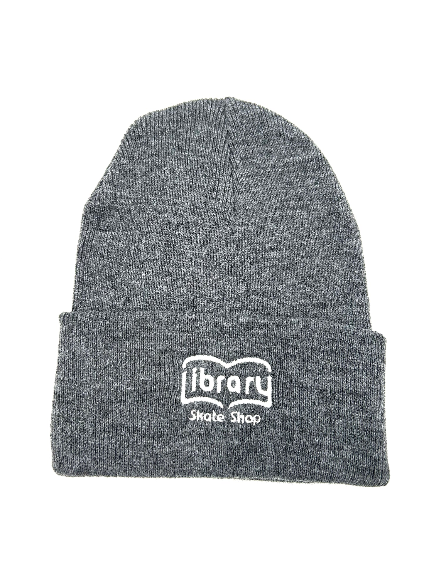 Library Beanie Heather Grey