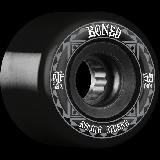 Bones ATF Rough Rider Wheels Black 59mm