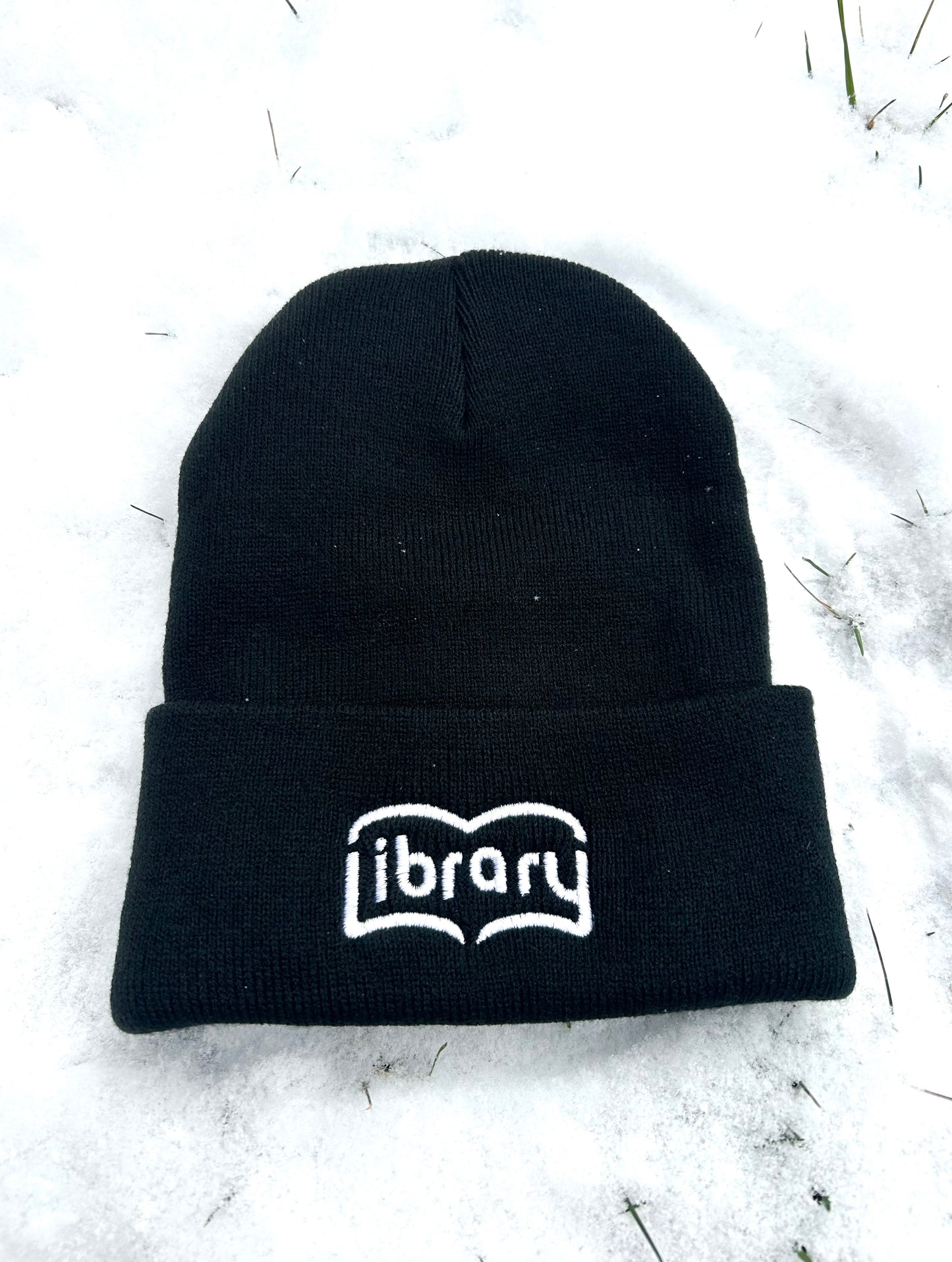 Library Beanie- Black