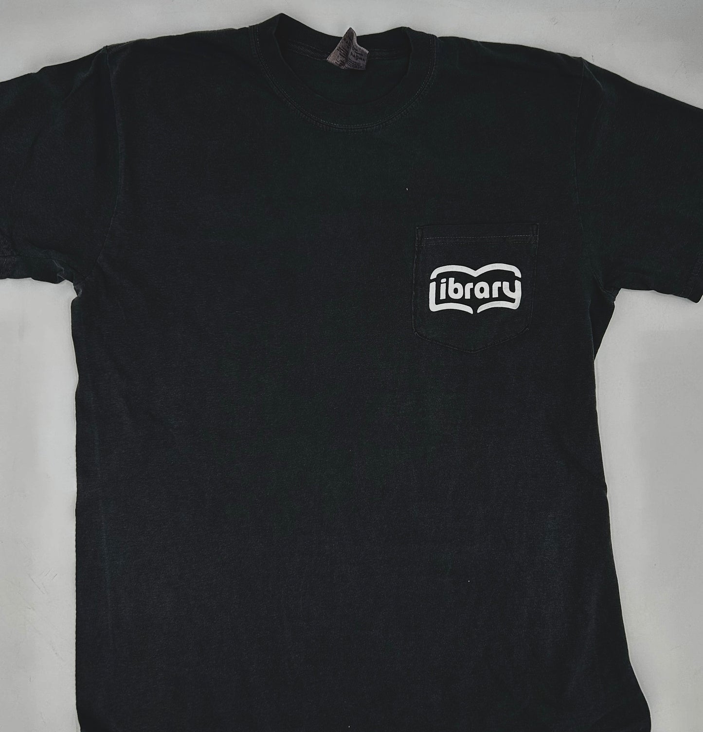 Library Pocket Tee- Black