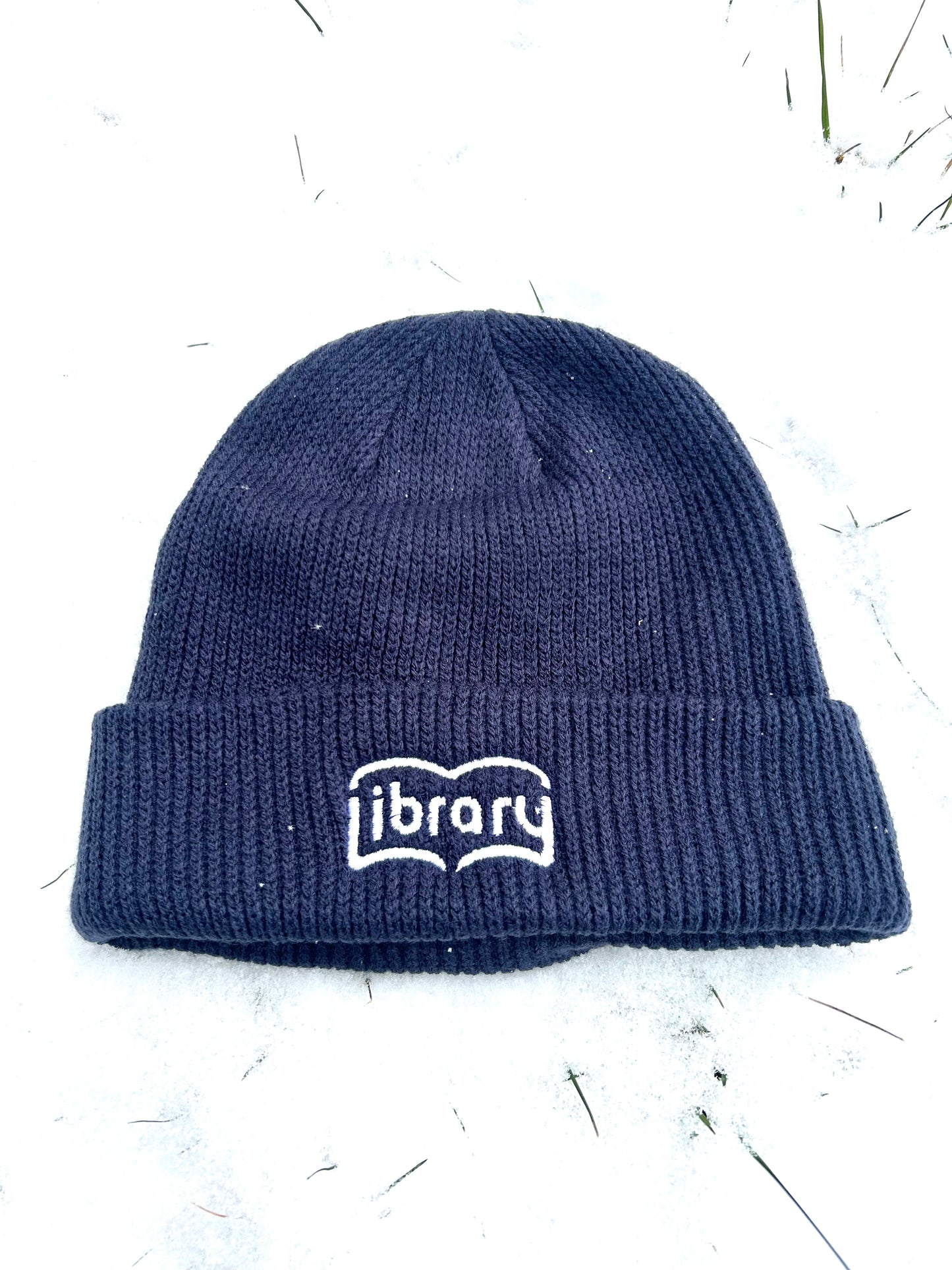 Library Beanie- Navy