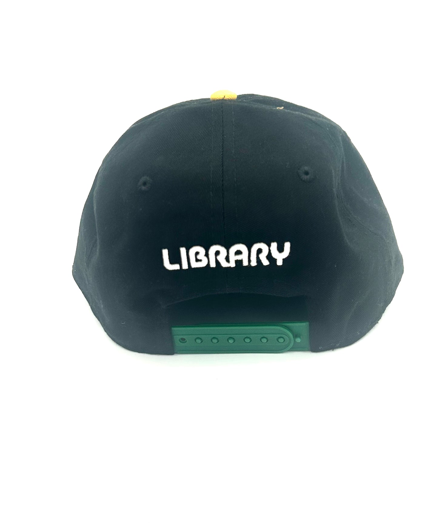 Library “Book Worm” Hat Black/Gold