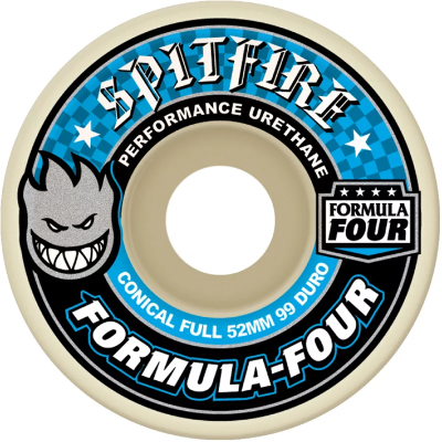 Spitfire Wheels Formula Four 52mm Conical Full 99a